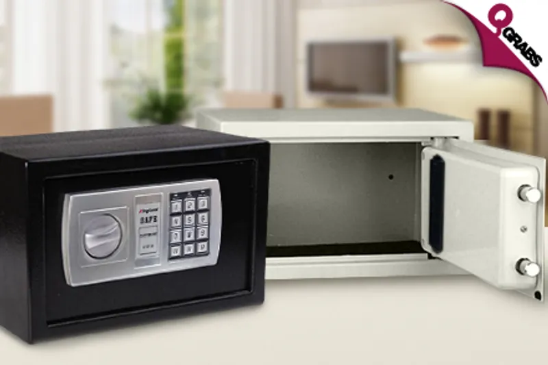 For QR179, Keep Your Valuables Protected with an Electronic Wall Safe! (QR299 Value)